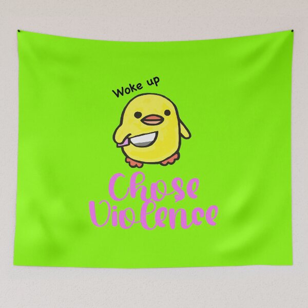 Item preview, Chose Violence Duck designed and sold by LawTurley.