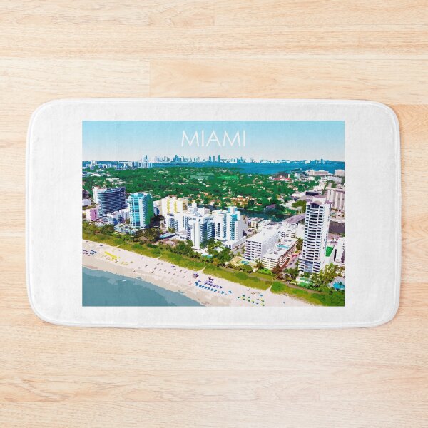Item preview, Miami, Florida, USA, Print designed and sold by summattodraw.