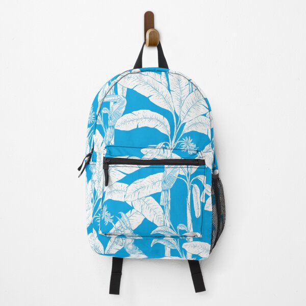 Item preview, tropical rainforest banana tree with toucan lovers designed and sold by letsgow8th.