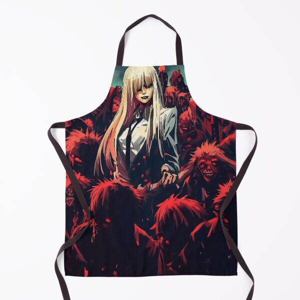 Item preview, Spooky Female vampire in the middle of a zombie horde pattern designed and sold by TomFrontierArt.