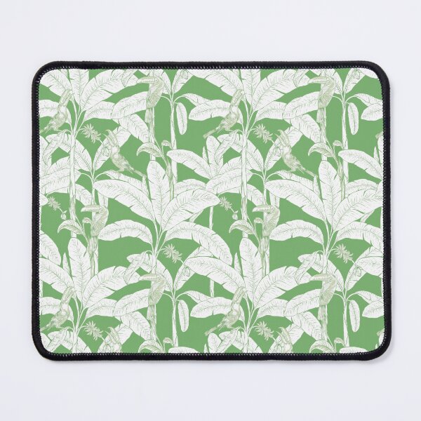 Item preview, tropical rainforest banana tree with toucan lovers designed and sold by letsgow8th.