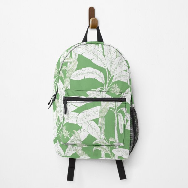 Item preview, tropical rainforest banana tree with toucan lovers designed and sold by letsgow8th.
