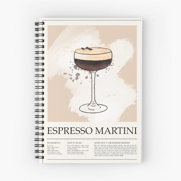 Item preview, Espresso Martini Poster designed and sold by CloverFi.
