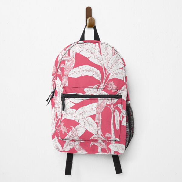 Item preview, tropical rainforest banana tree with toucan lovers designed and sold by letsgow8th.