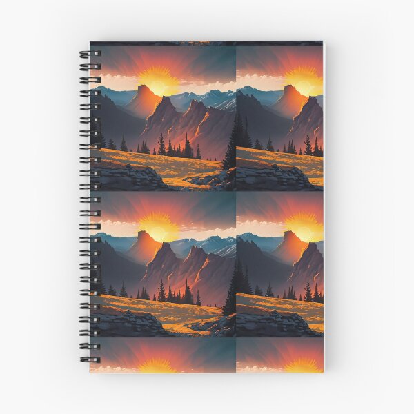 Item preview, Sunrise Red mountains designed and sold by melridger.