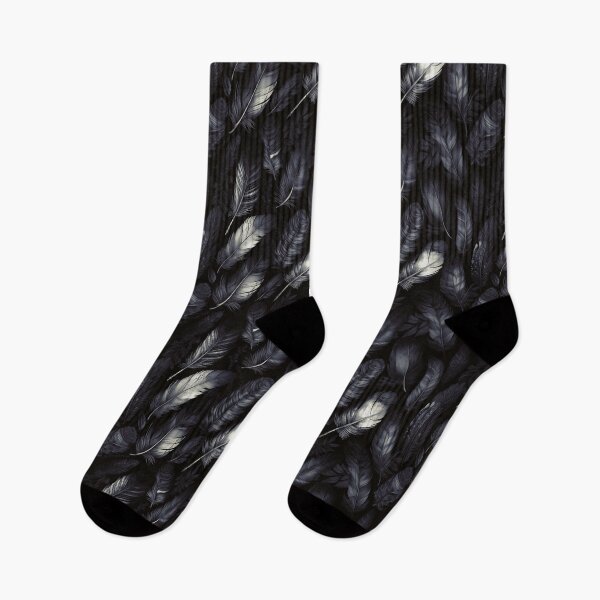 Item preview, Feathers in Monochrome designed and sold by Jasby-Co.