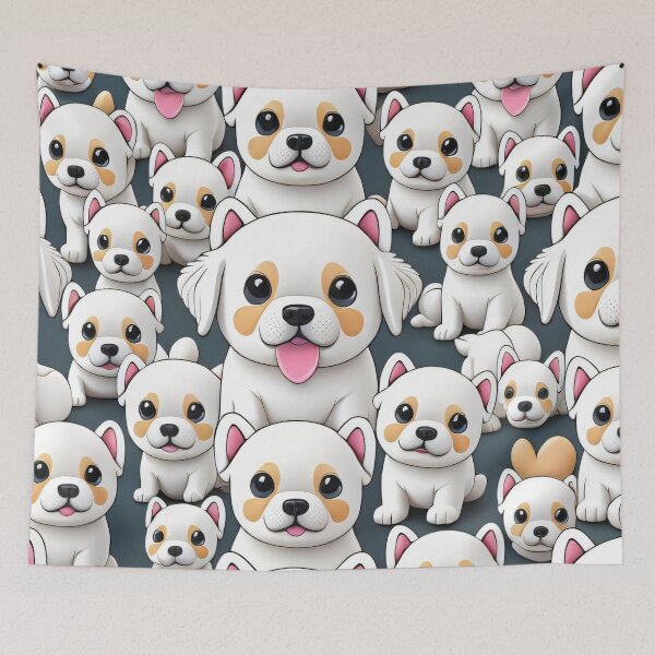 Artikelvorschau, Pattern of lovely dog 1 entworfen und verkauft von SpecialForceART.
