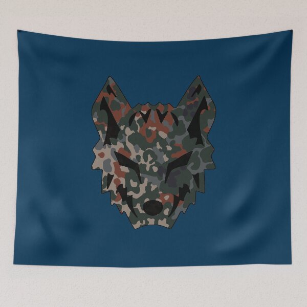 Item preview, Wolf Clan Insignia - 5-Color Flecktarn - 3 designed and sold by BlauesSternWolf.