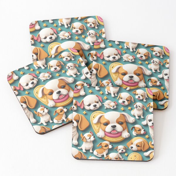 Artikelvorschau, Pattern of lovely dog 2 entworfen und verkauft von SpecialForceART.
