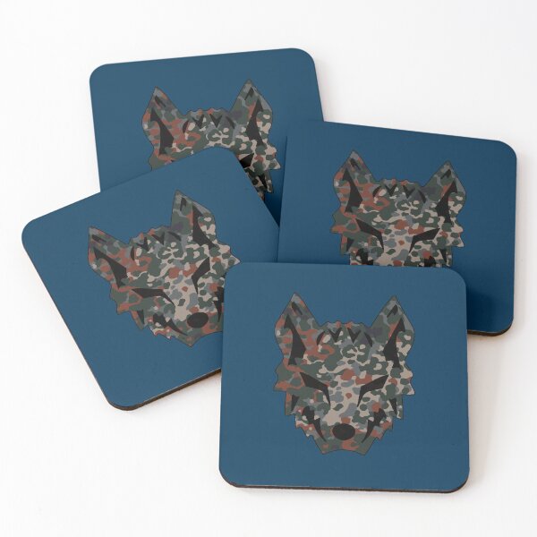 Item preview, Wolf Clan Insignia - 5-Color Flecktarn - 4 designed and sold by BlauesSternWolf.