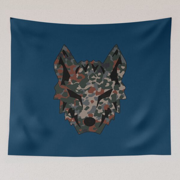 Item preview, Wolf Clan Insignia - 5-Color Flecktarn - 4 designed and sold by BlauesSternWolf.