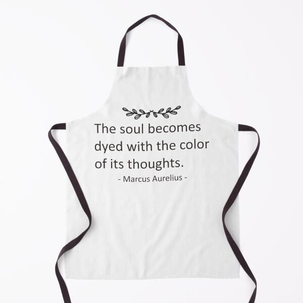 Item preview, Quotes Daily Stoic The Soul Becomes Marcus Aurelius designed and sold by artbibun.