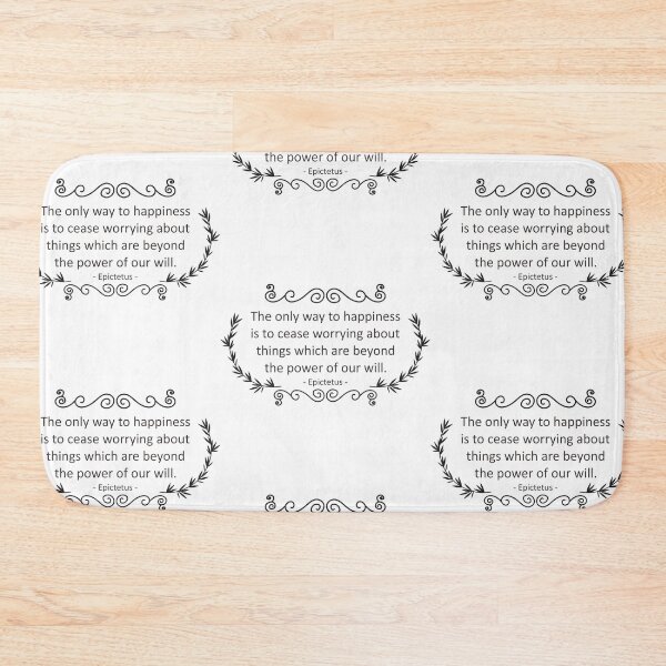 Item preview, Quotes Daily Stoic Way to Happiness Epictetus designed and sold by artbibun.