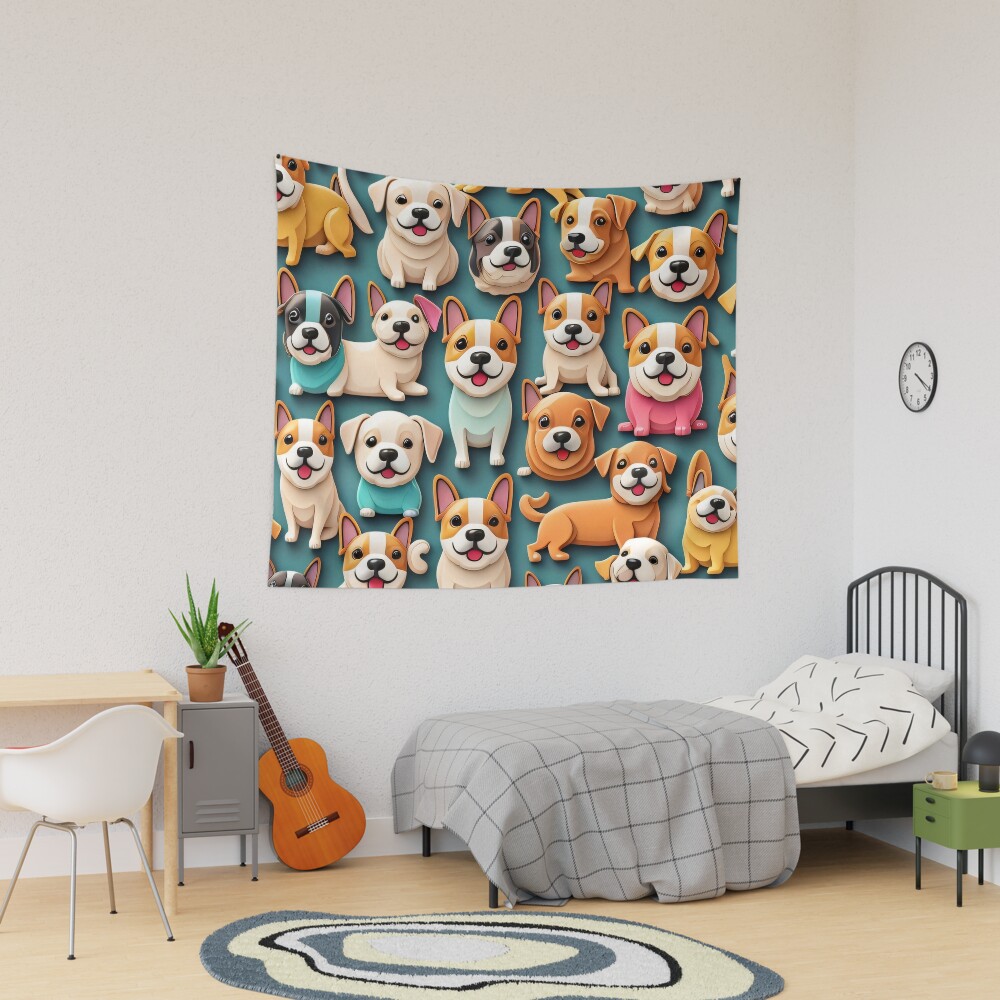 Vista previa del artículo con la obra «Tela decorativa», diseñado y vendido por SpecialForceART.