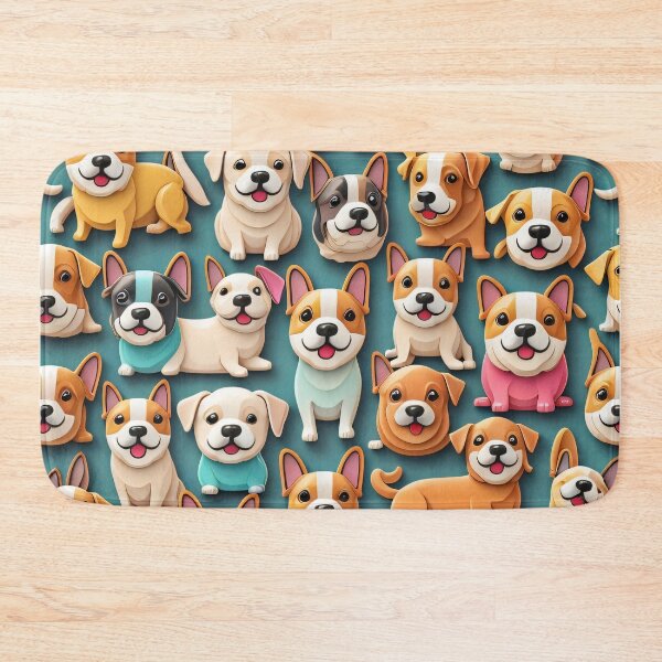 Artikelvorschau, Pattern of lovely dog 5 entworfen und verkauft von SpecialForceART.