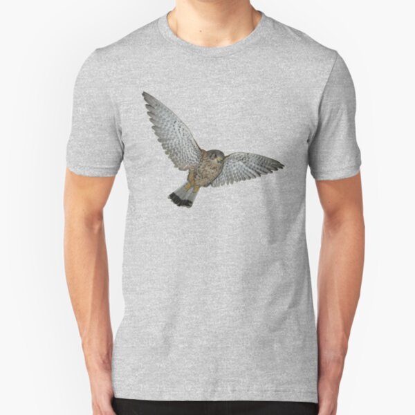 Kestrel in flight Slim Fit T-Shirt