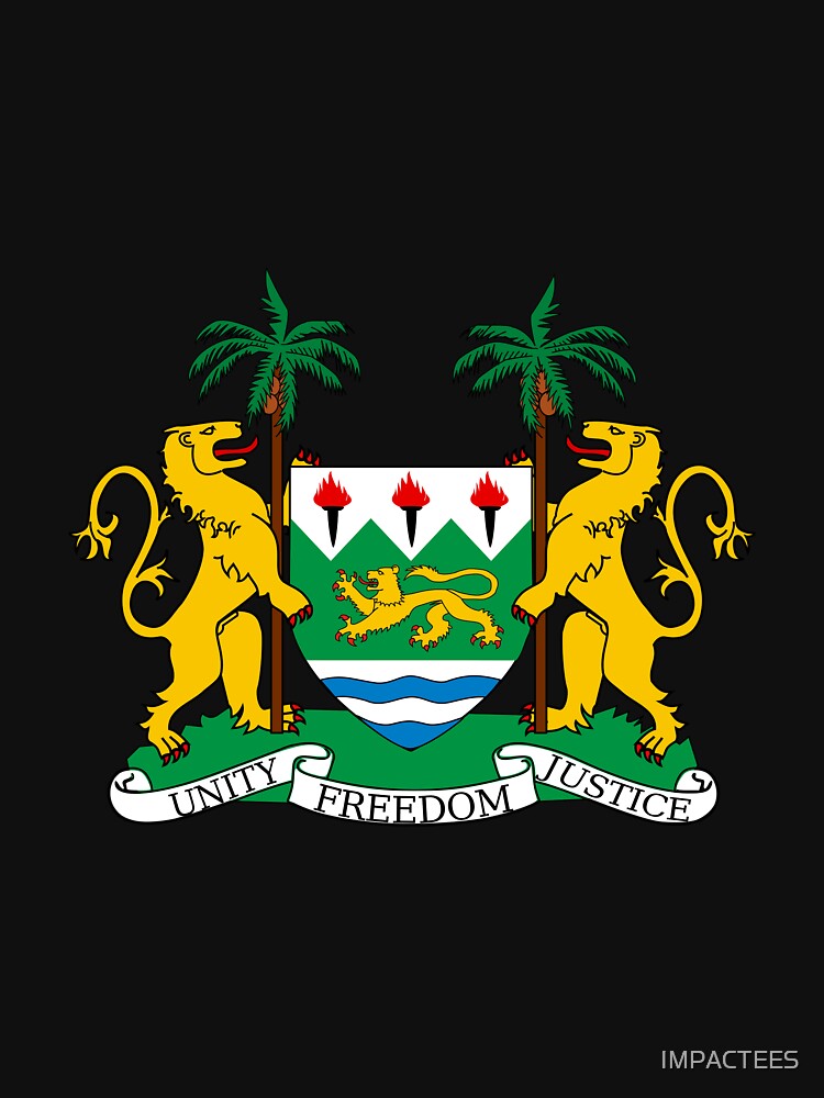 Download "Coat of arms of Sierra Leone" T-shirt by IMPACTEES ...