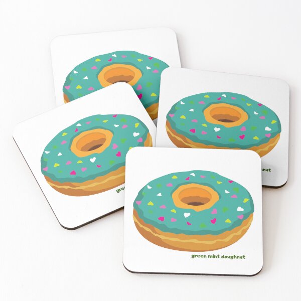 Item preview, GREEN MINT DOUGHNUT designed and sold by RosemFlatley.