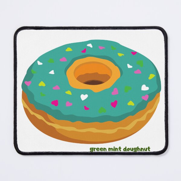 Item preview, GREEN MINT DOUGHNUT designed and sold by RosemFlatley.