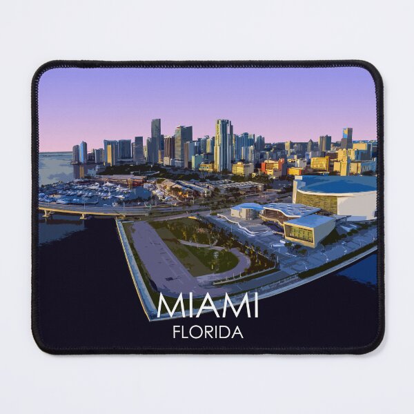 Item preview, Miami, Florida, USA, Print designed and sold by summattodraw.