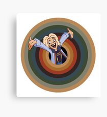 Timey Toon Adventures Canvas Print