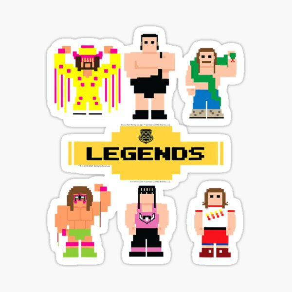 Item preview, WWE 8-Bit Legends  designed and sold by Cabbiegnychf.