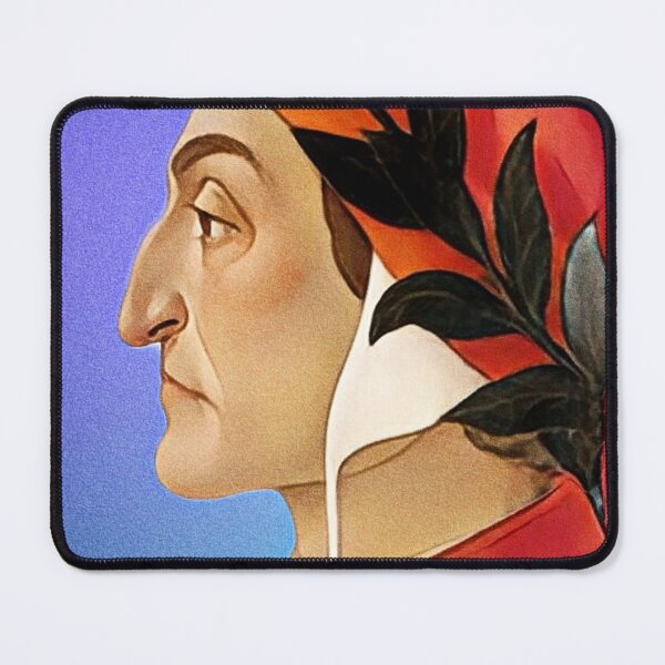 Aperçu de l'œuvre Illustration du poète italien Dante Alighieri créée et vendue par Litstoy.