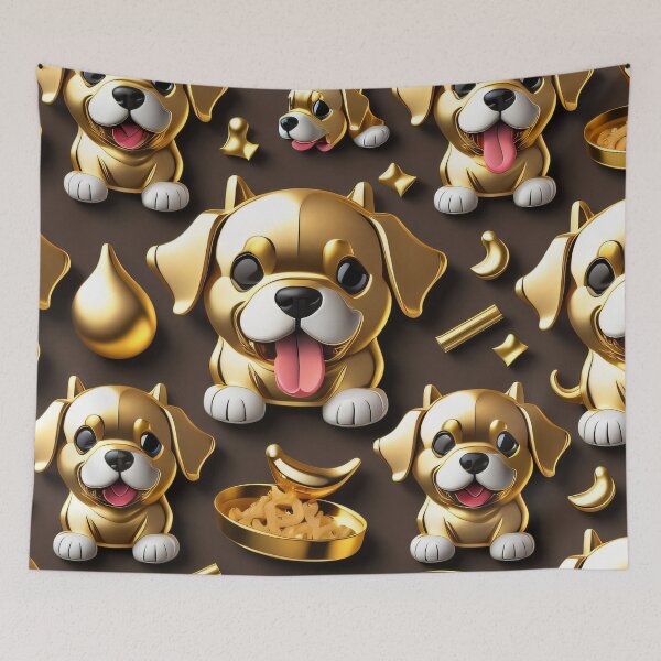 Artikelvorschau, Pattern of lovely dog 8 entworfen und verkauft von SpecialForceART.