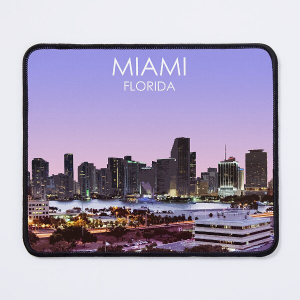 Item preview, Miami, Florida, USA, Print designed and sold by summattodraw.