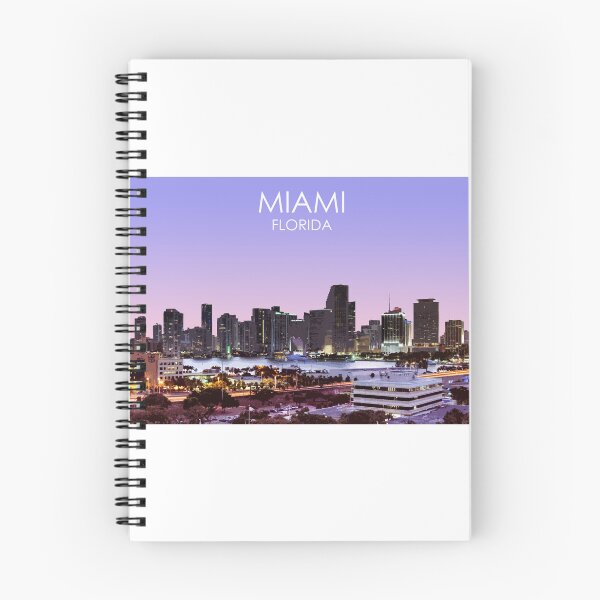Item preview, Miami, Florida, USA, Print designed and sold by summattodraw.