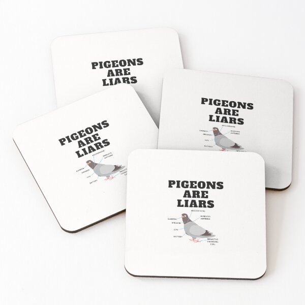 Item preview, Pigeons Are Liars, Pigeons Aren Real Classic   designed and sold by GeorHardy.