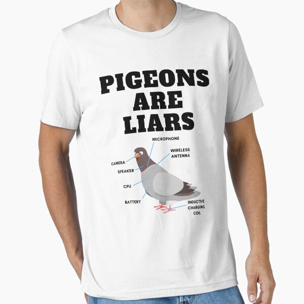 Item preview, Pigeons Are Liars, Pigeons Aren Real Classic   designed and sold by GeorHardy.