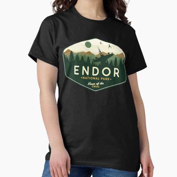 Vista previa del artículo con la obra «Parque Nacional Endor Hogar de los Ewoks», diseñado y vendido por maye-rrohr.