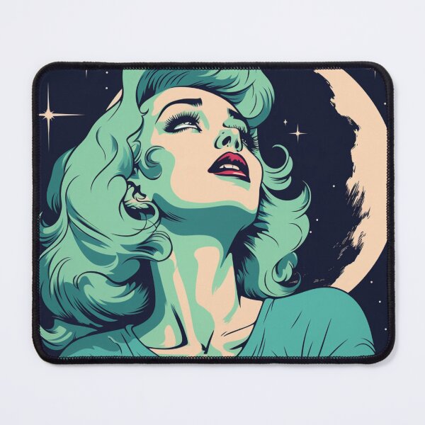 Aperçu de l'œuvre Bande Dessinée Vintage Retro Pop Girl créée et vendue par NateCF.