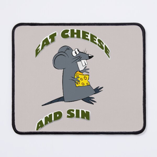 Item preview, Eat Cheese And Sin designed and sold by krishana3d.