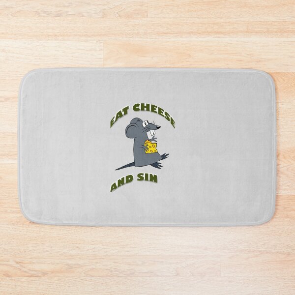 Item preview, Eat Cheese And Sin designed and sold by krishana3d.