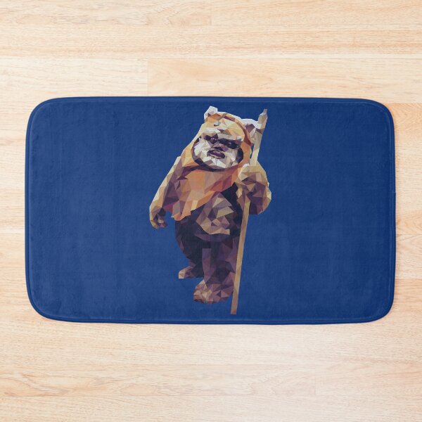 Item preview, Jittery Little Thing - Low Poly Ewok designed and sold by maye-rrohr.
