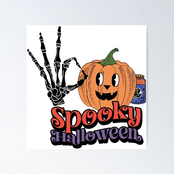 Item preview, groovy style spooky Halloween designed and sold by quanlh.
