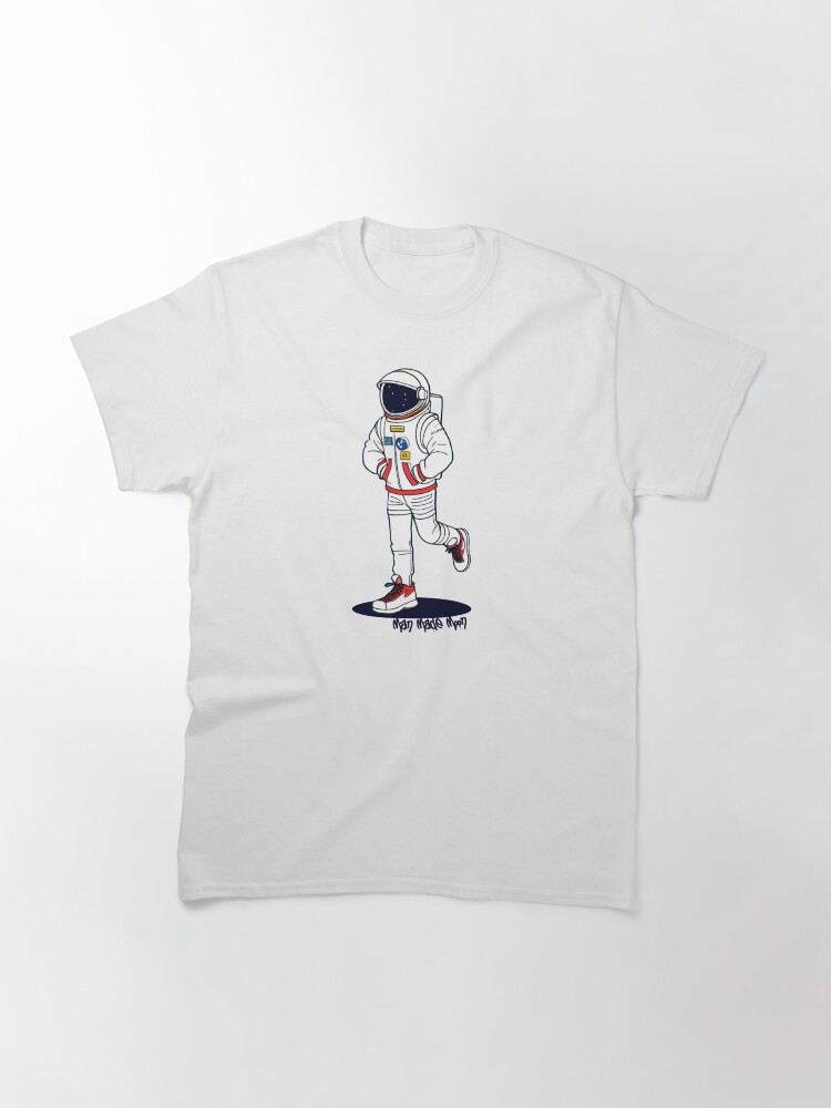 Thumbnail 3 of 7, Classic T-Shirt, Spaceman John designed and sold by ManMadeMoon.