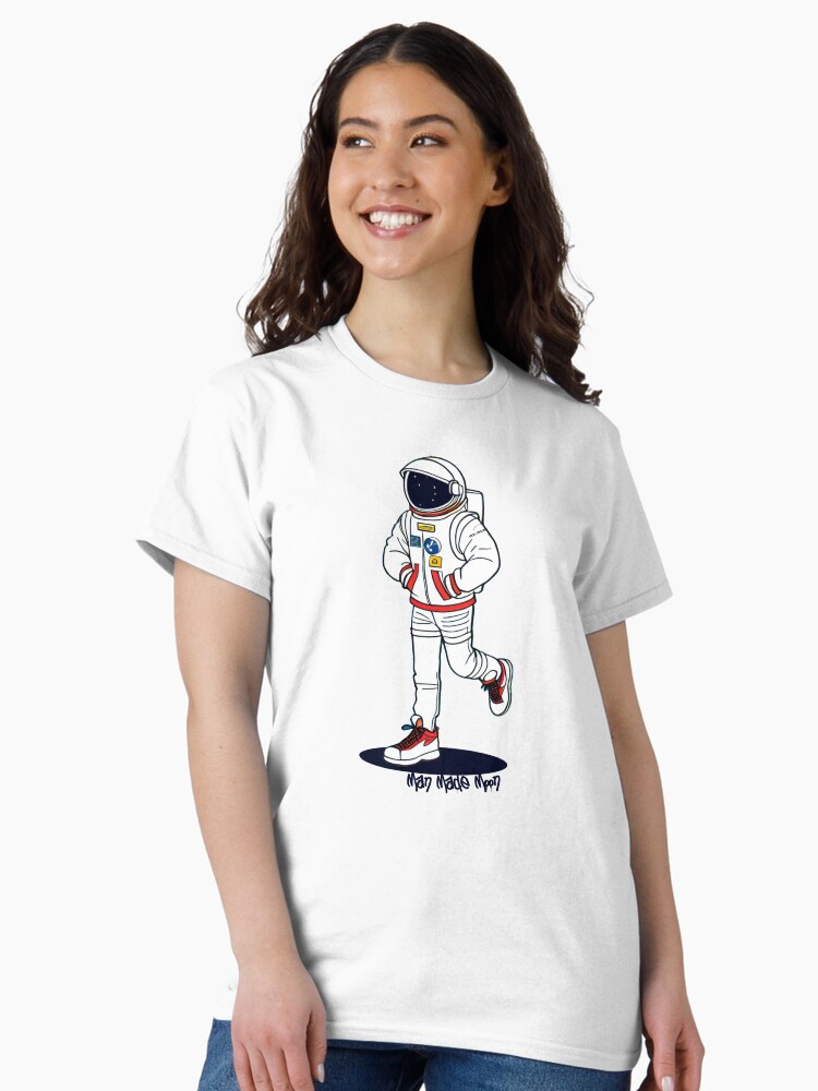 Thumbnail 2 of 7, Classic T-Shirt, Spaceman John designed and sold by ManMadeMoon.