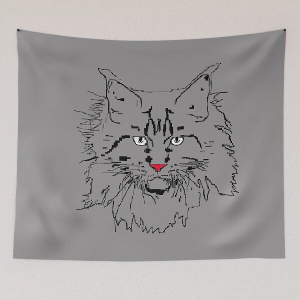 Item preview, pet cat Maine Coon kitty designed and sold by 4rpixs.