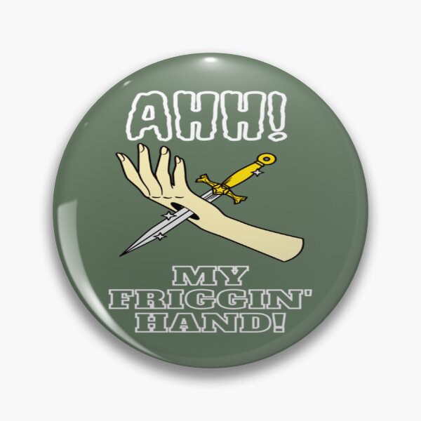 Item preview, Ahh My Friggin Hand      designed and sold by RomaineDelo.