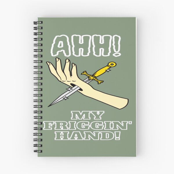 Item preview, Ahh My Friggin Hand      designed and sold by RomaineDelo.