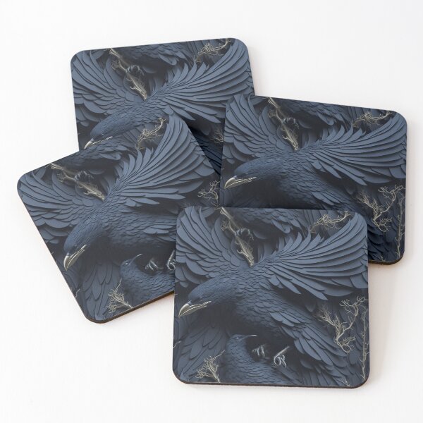 Item preview, The Enchanting Flight: Floating Ravens in High Definition designed and sold by AmazingLab.