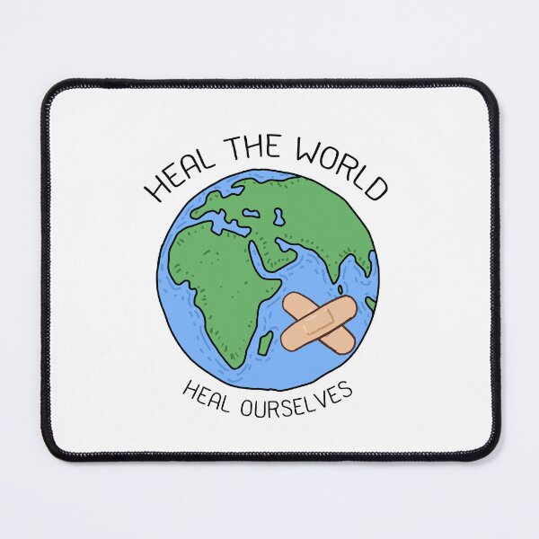 Item preview, heal the world heal ourselves designed and sold by jiamthings.