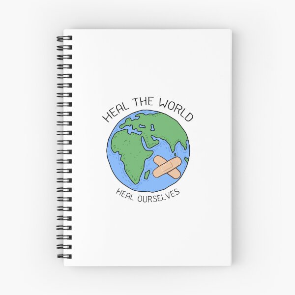 Item preview, heal the world heal ourselves designed and sold by jiamthings.