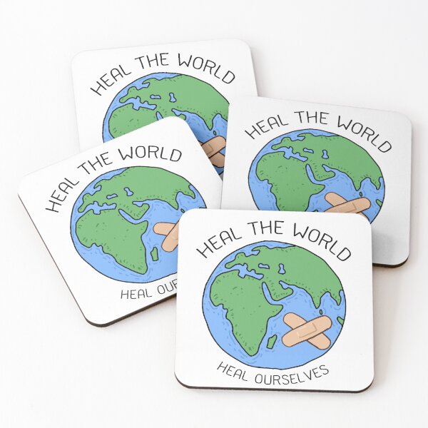 Item preview, heal the world heal ourselves designed and sold by jiamthings.
