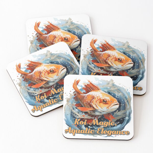 Item preview, Koi magic, aquatic elegance designed and sold by JansenGS.