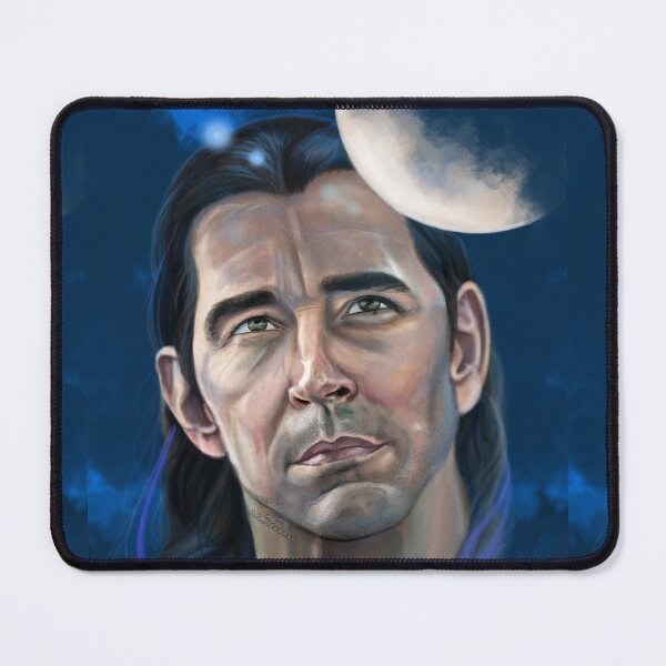 Item preview, Lee Pace Space Moon Painting designed and sold by AK-Hevonen.