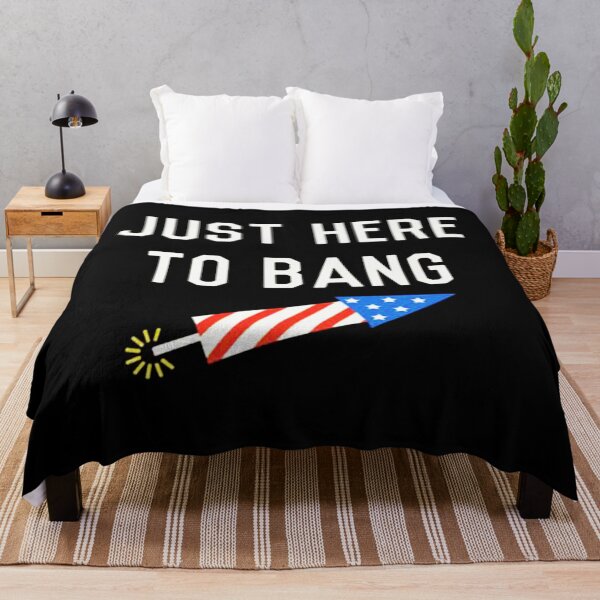Item preview, Just Here To Bang designed and sold by erlanggadixie.